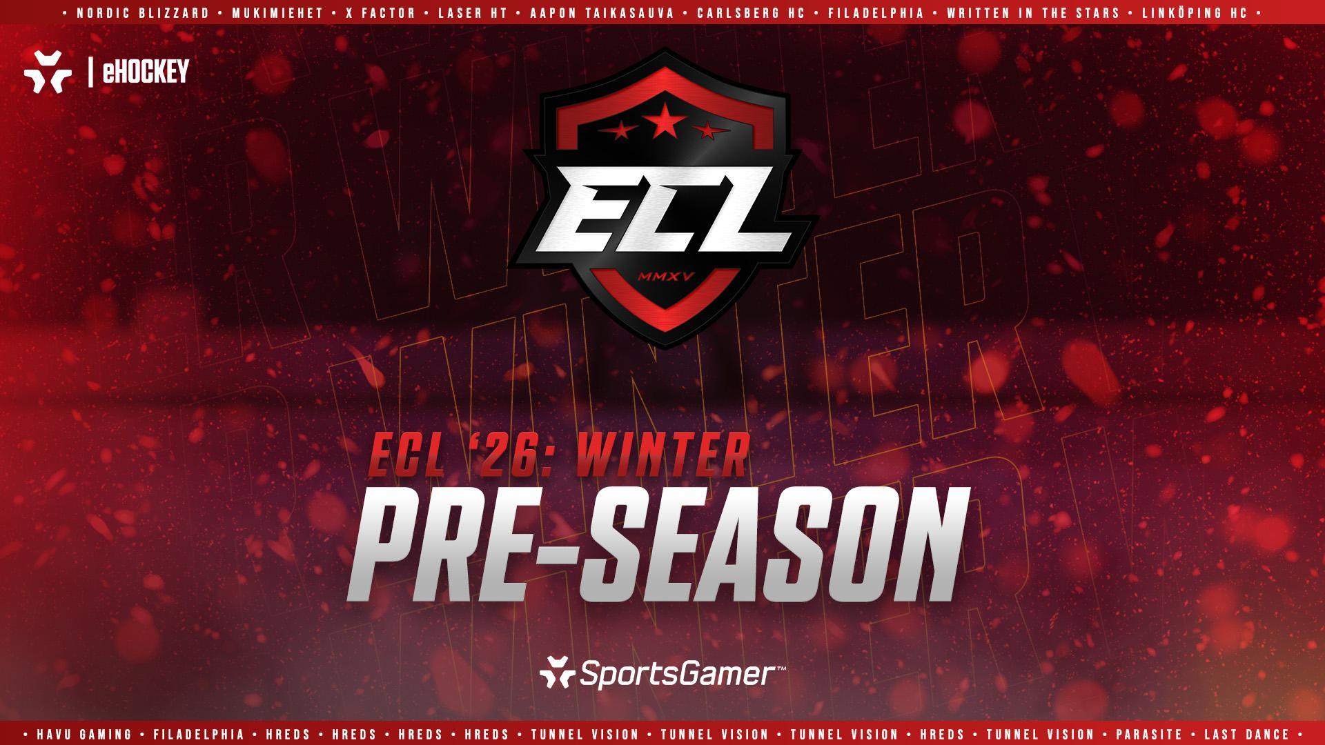 More information about "ECL '26: Winter - Pre-Season Kick-Off Information"