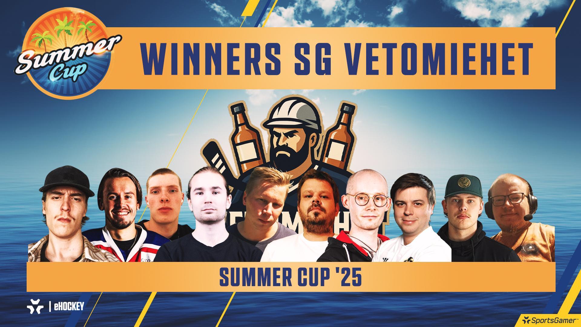 More information about "SG Vetomiehet Crowned Summer Cup ’25 Champions – Offensive Firepower Seals the Title"