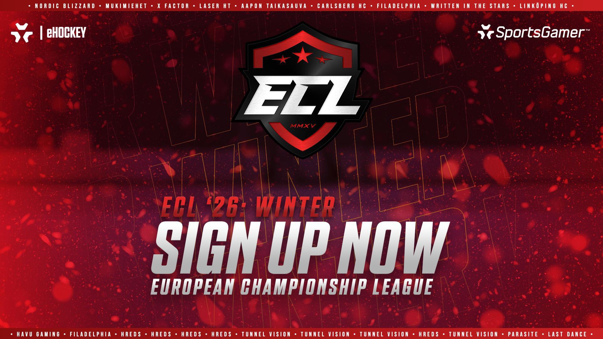 More information about "ECL ’26: Winter Sign-Ups Now Open – Join Europe’s Premier eHockey League"