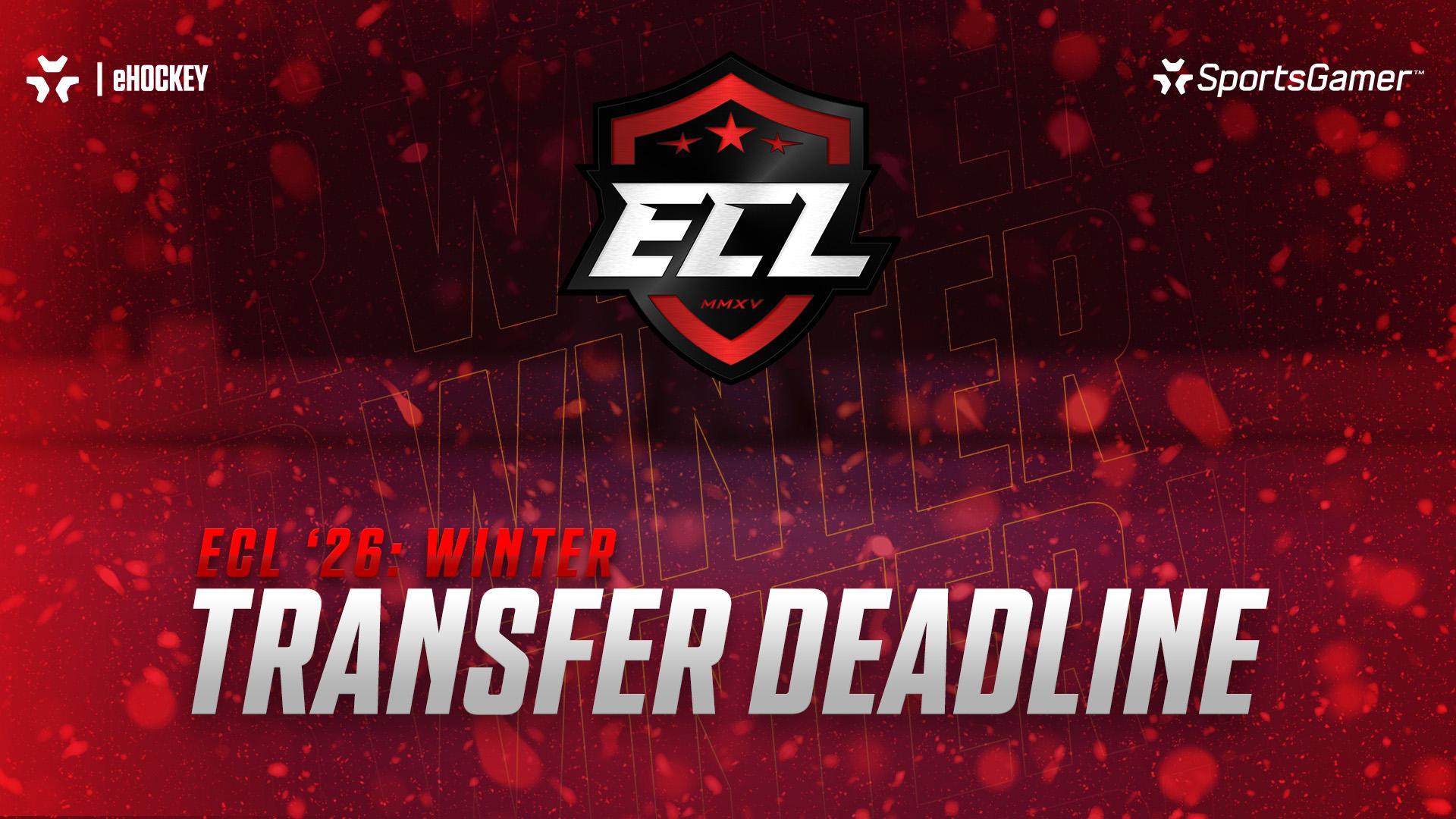 More information about "REMINDER - ECL '26: Winter Transfer Deadline"
