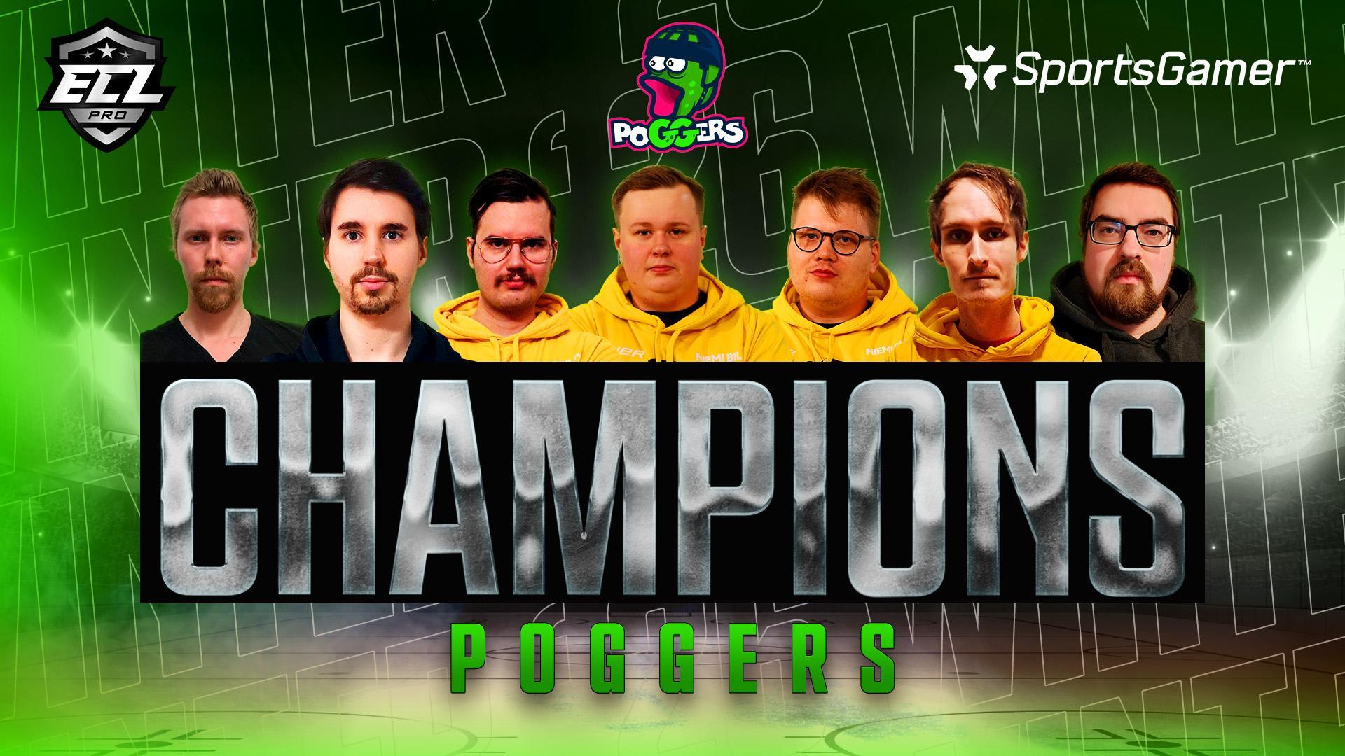 More information about "POGGERS eSports are your ECL ‘26: Winter - Pro Champions"