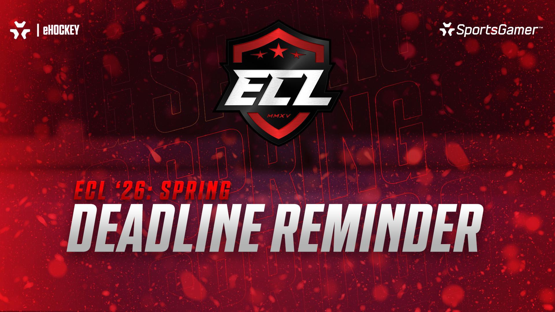 More information about "Last Call for Elite, Pro & Qualifiers! ECL ’26: Spring Sign-Up Deadlines Approaching"